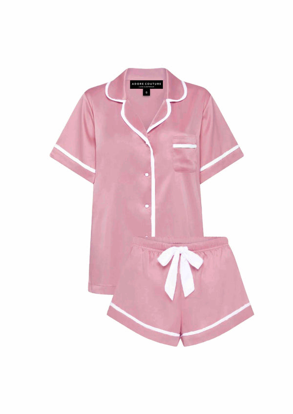 Dusty Rose Short Pyjama Set