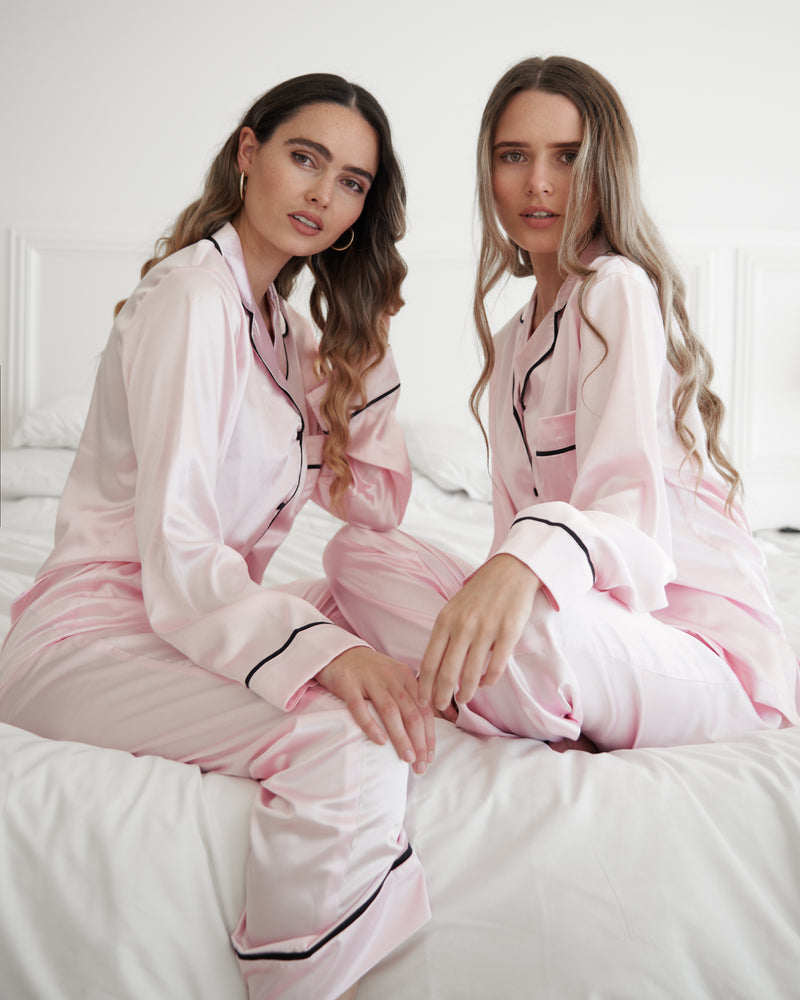 Pink Long Pyjama Set