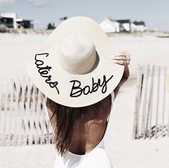 Personalized Beach Hats