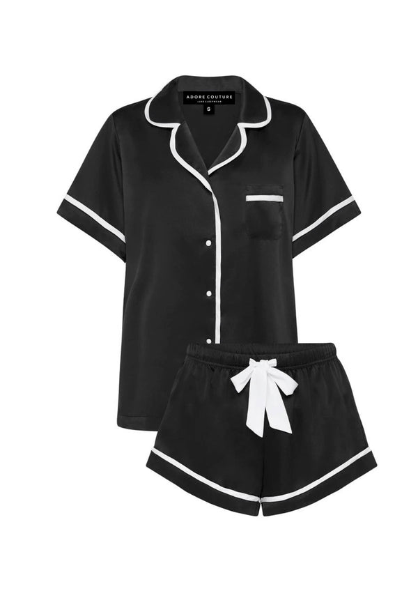 Black Short Pyjama Set